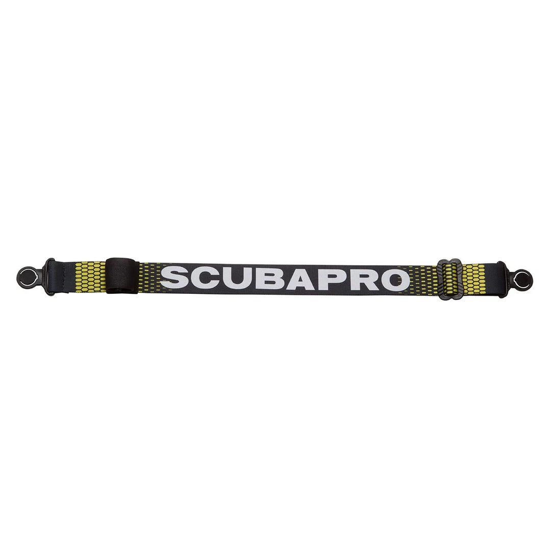 Scubapro Comfort Strap, Black/Yellow.