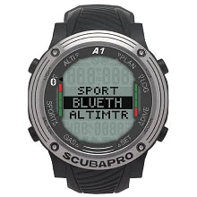 Scubapro Aladin A1 Wrist Dive Computer With Rubber Strap.