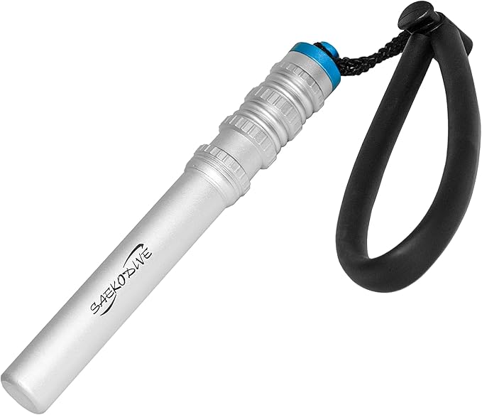 Scuba Rattler- Aluminum - 6.75in W/Lanyard