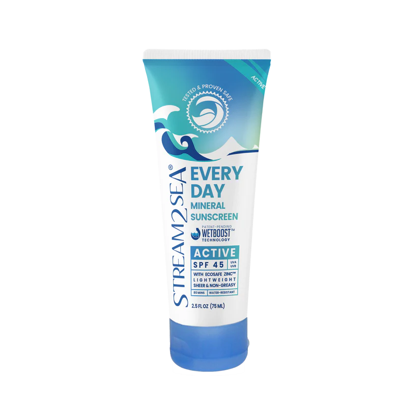 Stream2Sea Every Day Sunscreen Spf 45 - Active 2.5 Oz.