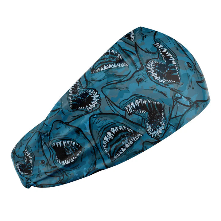 Spacefish Sharkcamo Hb Head Bands  - Os.