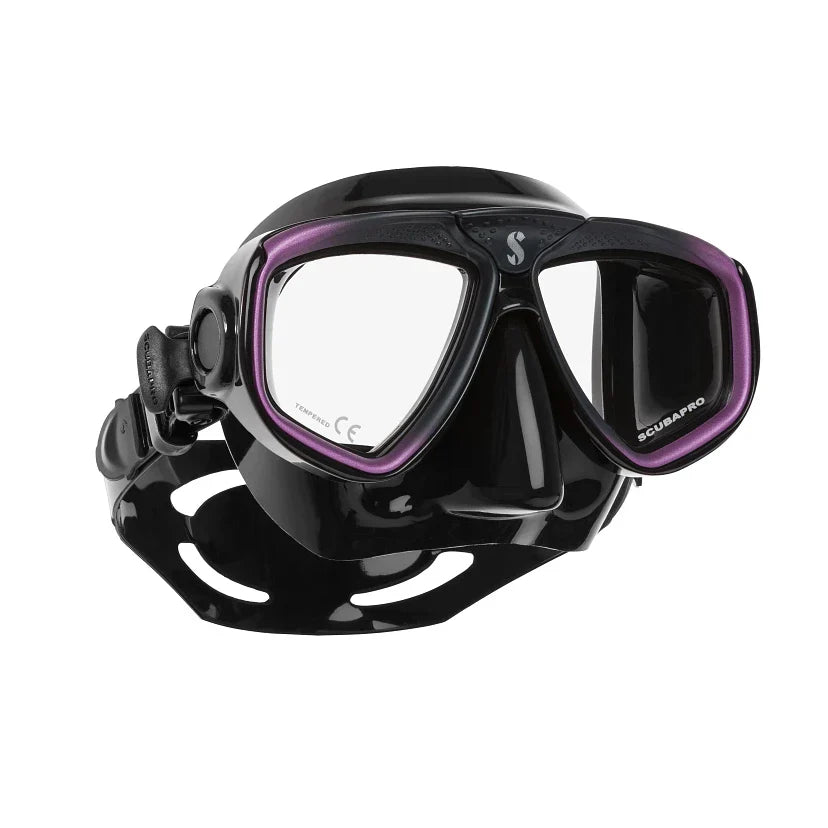 Scubapro Zoom Scuba Mask, Lens-Change System For Optical Lenses