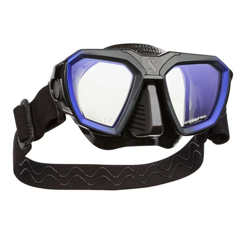 Scubapro D-Mask Scuba Diving Mask, Black Skirt
