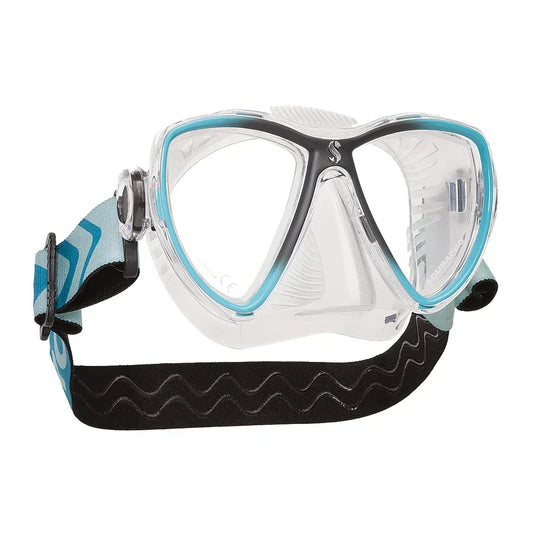 Scubapro Synergy Mini Diving Mask With Comfort Strap With Clear Skirt