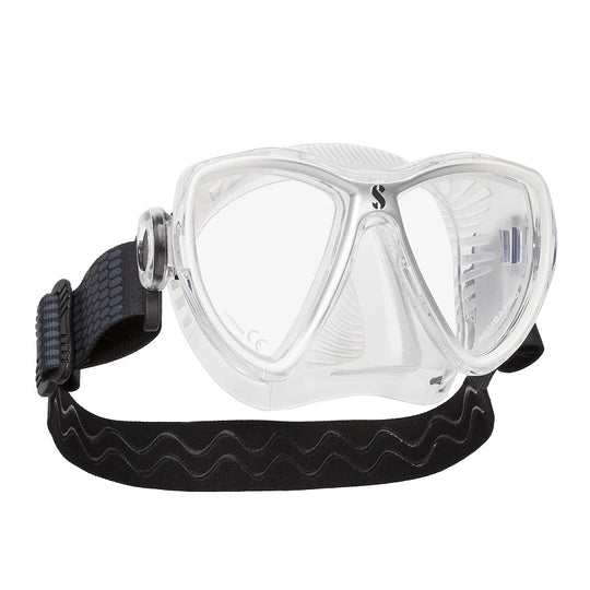 Scubapro Synergy Mini Diving Mask With Comfort Strap With Clear Skirt