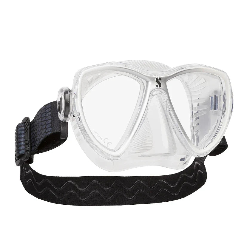 Scubapro Synergy Mini Diving Mask With Comfort Strap With Clear Skirt