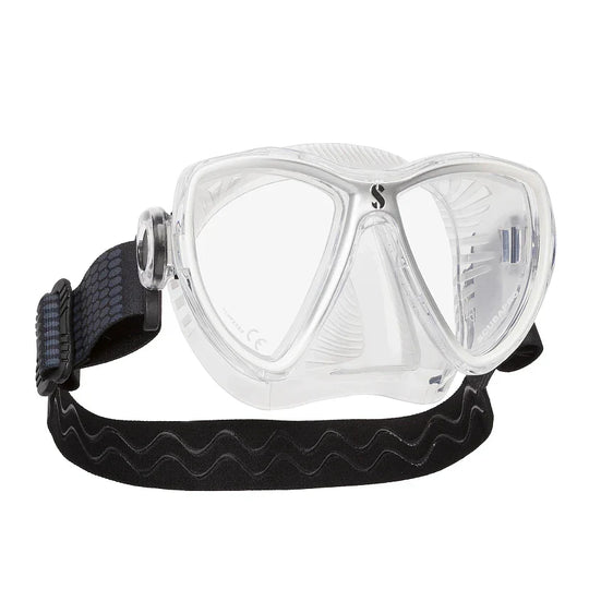 Scubapro Synergy Mini Diving Mask With Comfort Strap With Clear Skirt