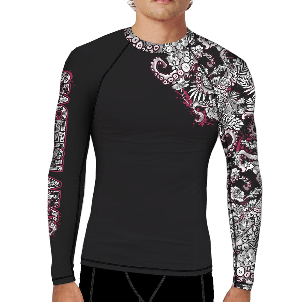 Spacefish Octopower Rash Guard, Mens