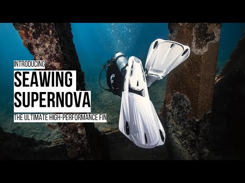 Scubapro Modular Fin System Full Foot Pocket, Black.