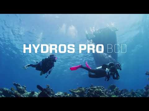Scubapro Hydros Pro Womens Back Inflated  Bcd With Balanced Power Inflator.