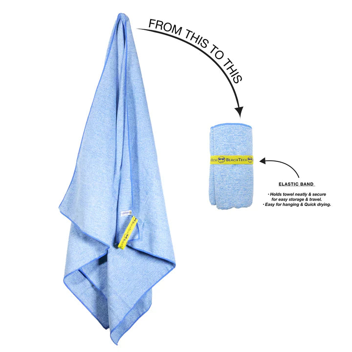 High Performance Compact Quick Drying Towel - Bl