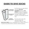 Spacefish Blueocto Ds Dive Socks  - Os.